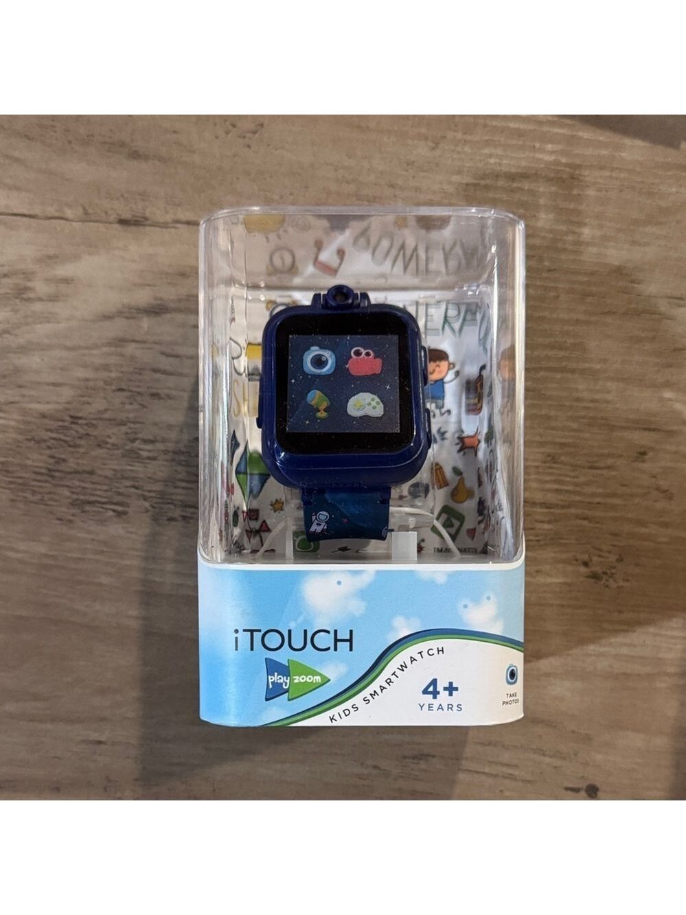 iTouch PlayZoom Kids Smartwatch Blue New